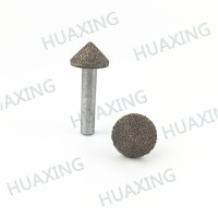 90 degree Cone Item No.1 vacuum brazed diamond carving burr for CNC machine(40mm)