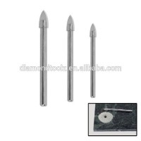 Marble Tile 7mm Dia Shank 12mm Tip Spear Point Drill Bit