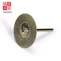 talentool 40mm 50mm 60mm Diamond electroplating cut wheel used with micro motors