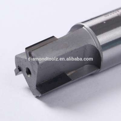 Machinery cutting tool holder 6mm pcd end mill for milling stone