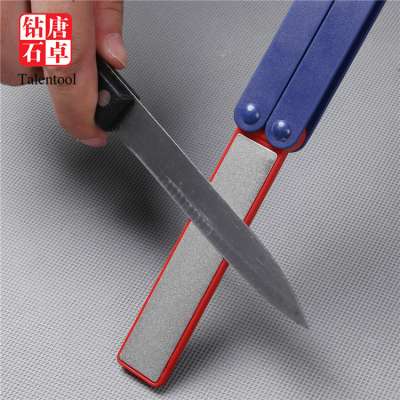 diamond sharpener with steel rod sharpening stone