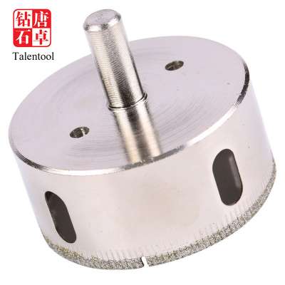 OEM talentool glass diamond electroplated hole drill bit diamond core drill bit