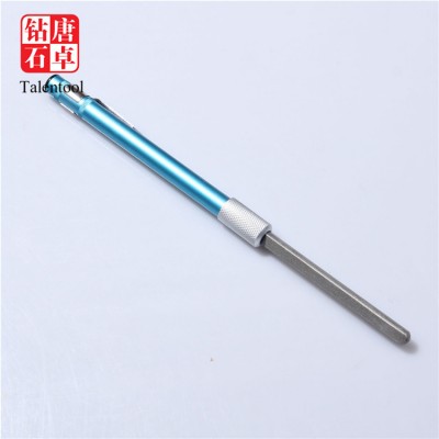 Diamond Coated diamond sharpener with steel rod Talentool manufacture