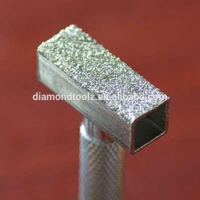 Electroplated T-bar hand use diamond grinding wheel dresser