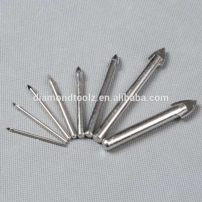 6Mm DREMEL Spear Head Mirror Glass Tile Drill Holesaw Bit Power Tool Accessories